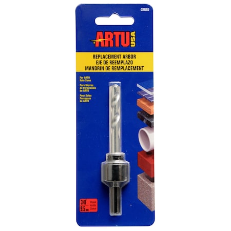 Artu Replacement Arbor/Pilot Bit 02885